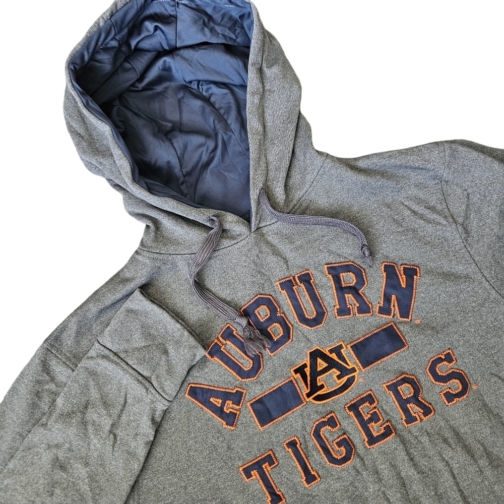 J. America Gray Auburn Tigers Hoodie